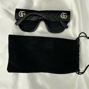 New Women Sunglasses. Oversized Black